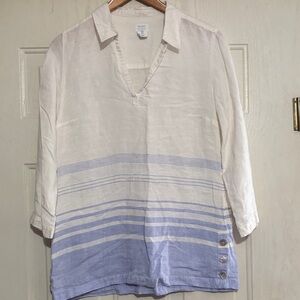 Sigrid Olsen‎ Linen Top